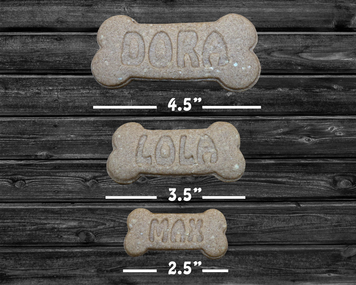 Personalized Dog Bone Biscuit Cutter & Stamp