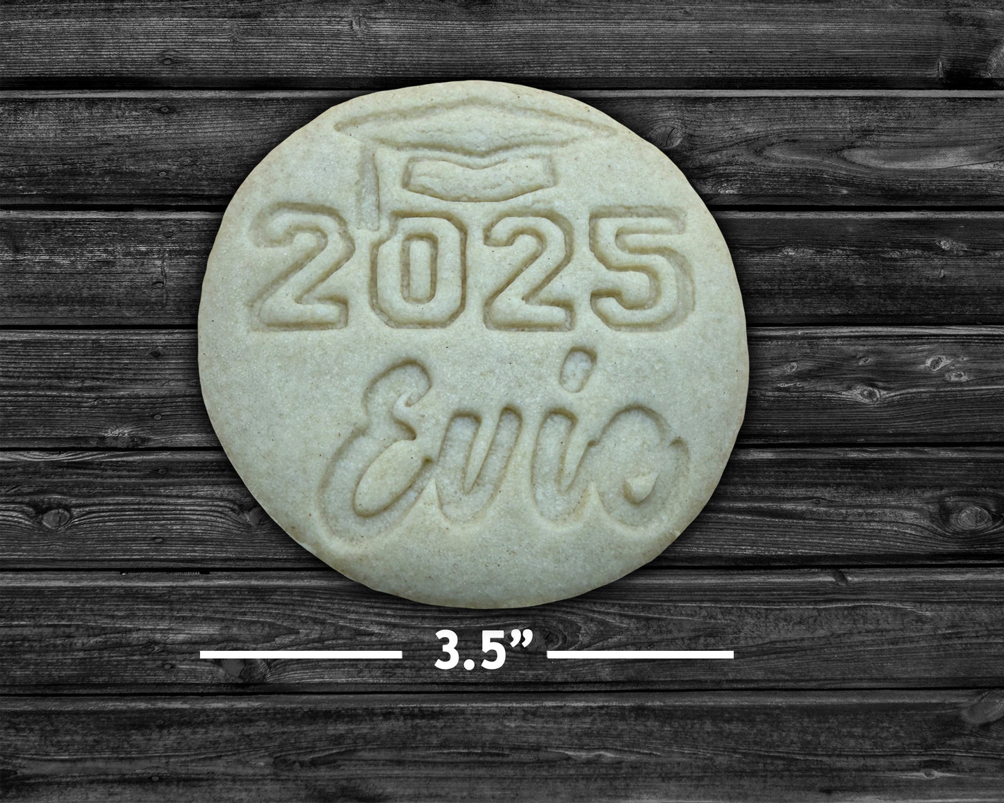Custom Graduation Cookie Cutter & Stamp