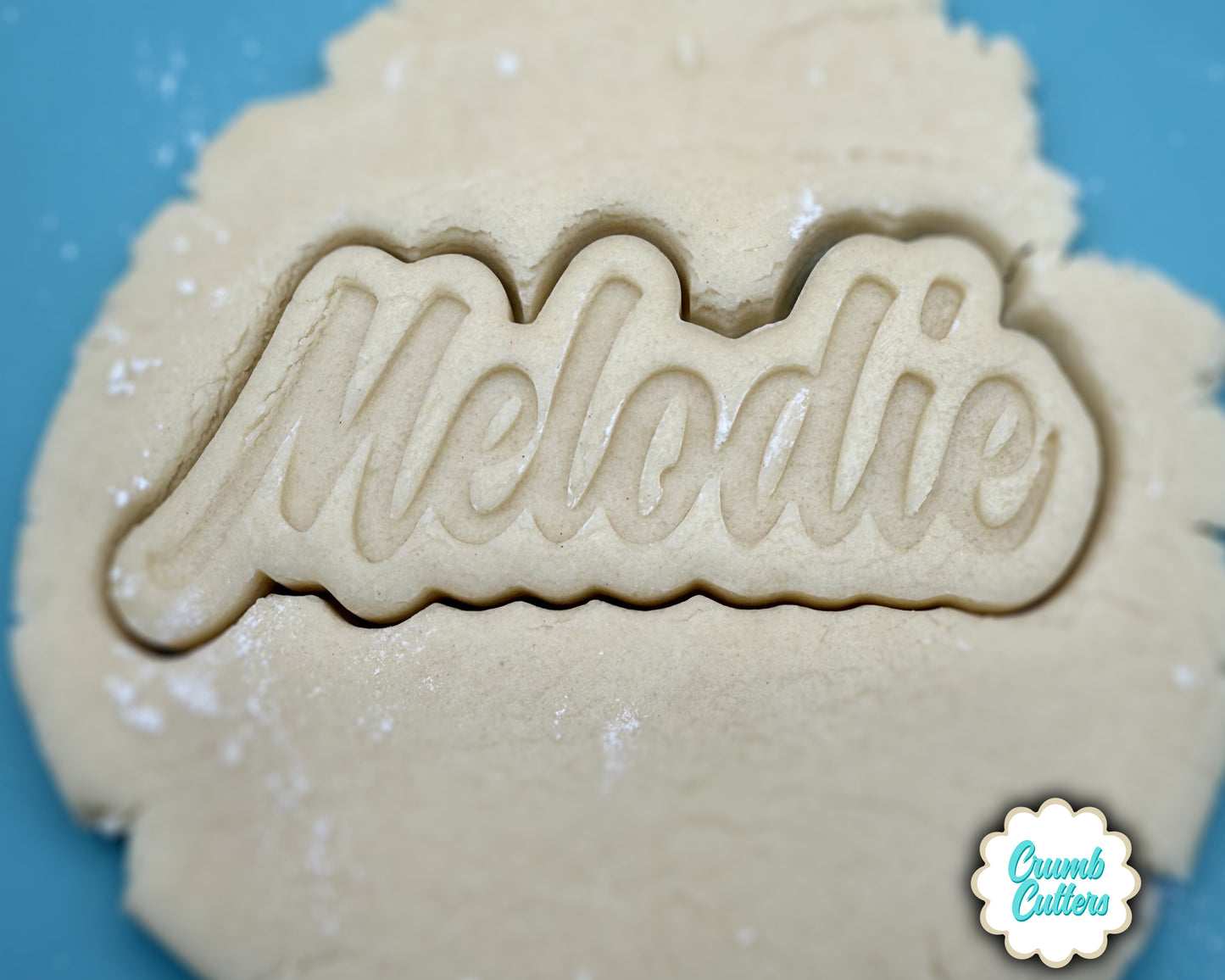 Custom Name Cookie Cutter & Stamp