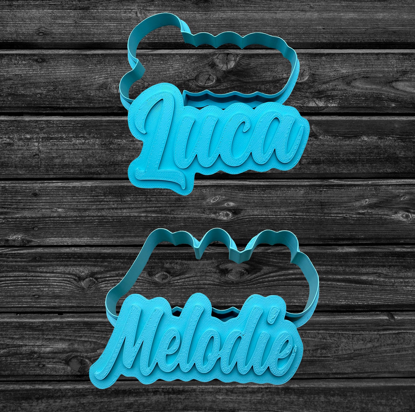 Custom Name Cookie Cutter & Stamp