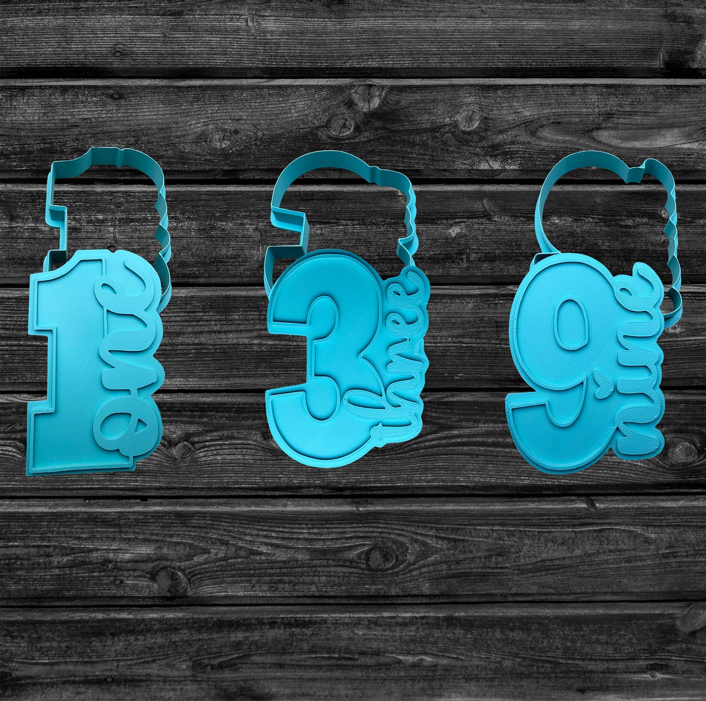 Number Cookie Cutter & Stamp