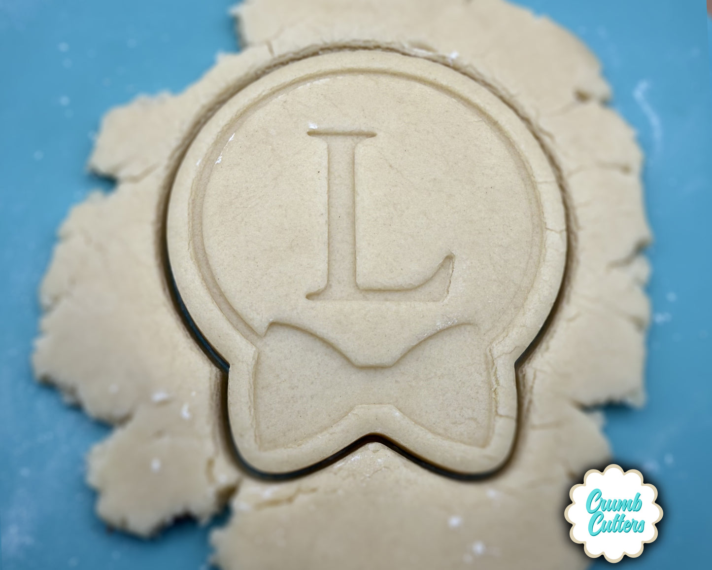 Wedding/Engagement Cookie Cutter with Stamp OR Fondant Embosser