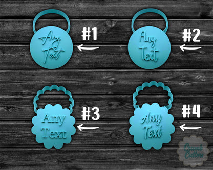 Custom Any Text Cutter and Stamp