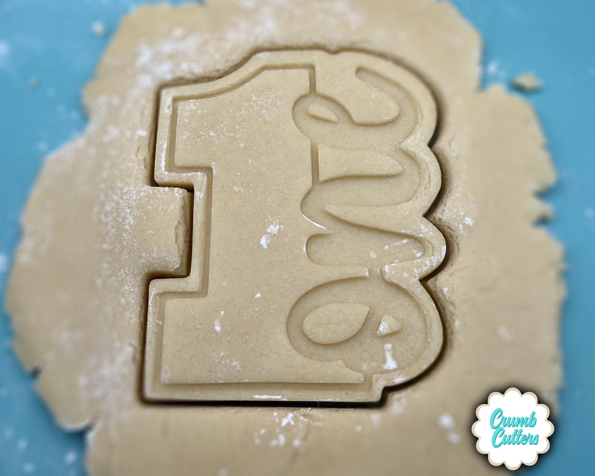 Number Cookie Cutter & Stamp - Crumb Cutters