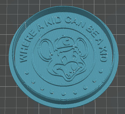 Custom Chuck E Cheese Set DIGITAL FILE - Crumb Cutters